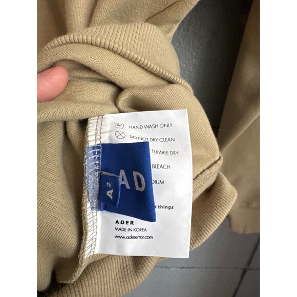 Men's Ader Error Oversized Crewneck Sweatshirt Streetwear size M/L - Picture 4 of 5